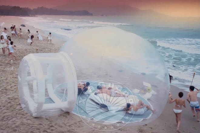 阿坝充气球形帐篷